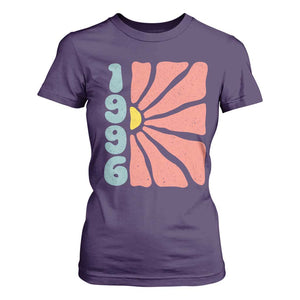 30th Birthday T Shirt For Women Vintage 1996 Boho Flowers 30 Years Old Birthday