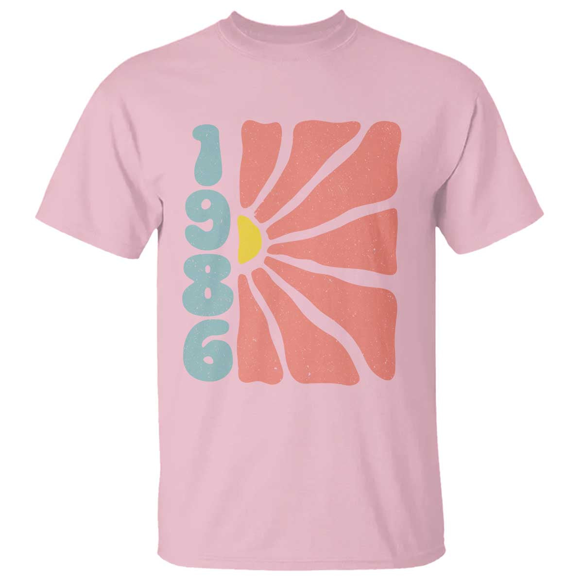 40th Birthday T Shirt Vintage 1986 Boho Flowers 40 Years Old Birthday