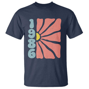 40th Birthday T Shirt Vintage 1986 Boho Flowers 40 Years Old Birthday
