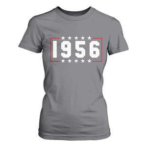 70th Birthday T Shirt For Women Vintage 1956 70 Years Old Birthday Stars And Stripes