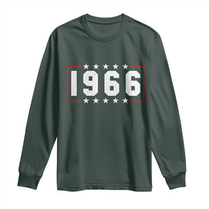 60th Birthday Long Sleeve Shirt Vintage 1966 60 Years Old Birthday Stars And Stripes