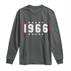 60th Birthday Long Sleeve Shirt Vintage 1966 60 Years Old Birthday Stars And Stripes