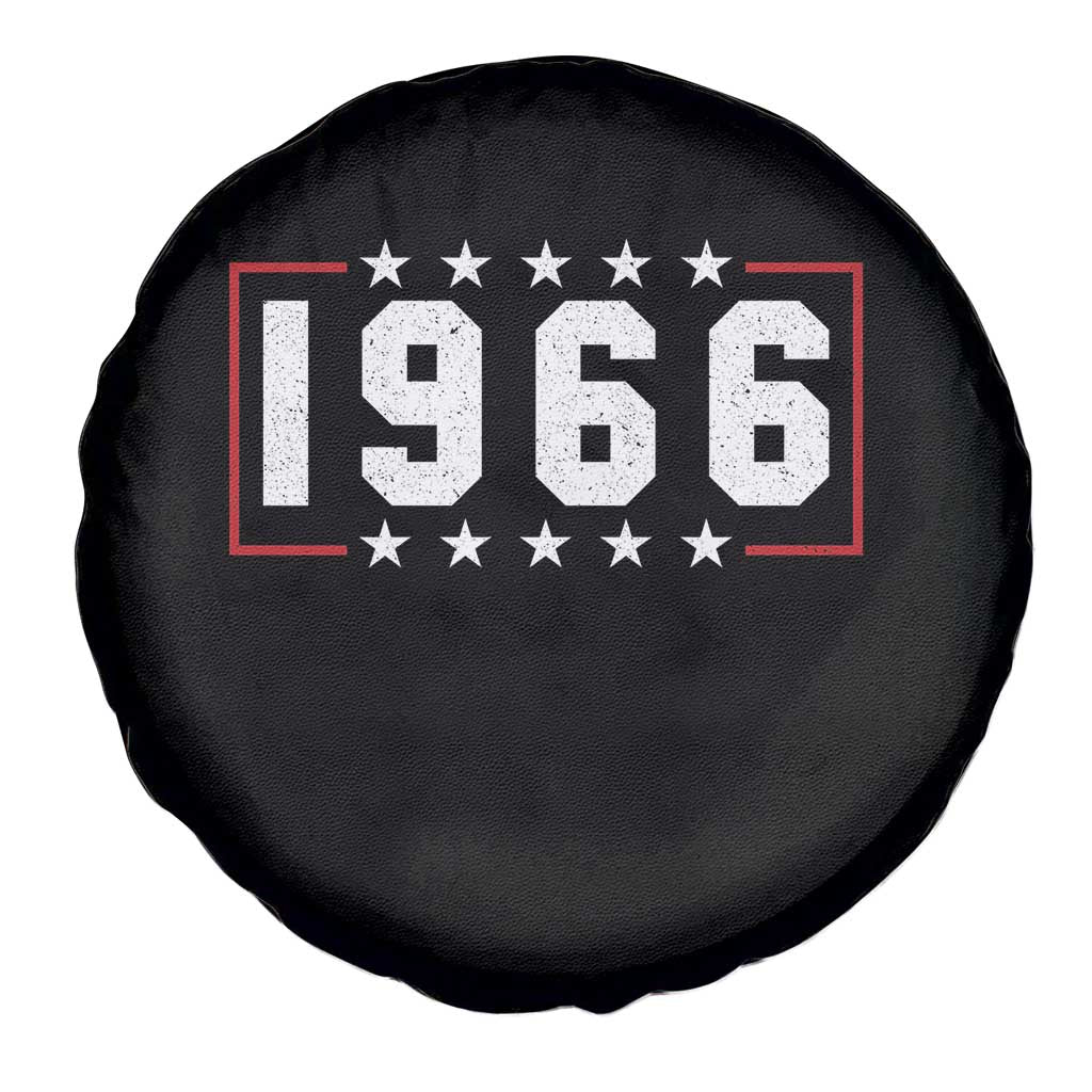 60th Birthday Spare Tire Cover Vintage 1966 60 Years Old Birthday Stars And Stripes TS11 Print Your Wear