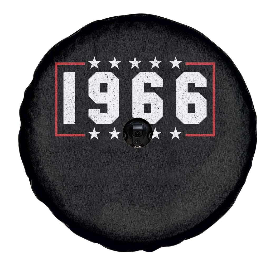 60th Birthday Spare Tire Cover Vintage 1966 60 Years Old Birthday Stars And Stripes TS11 Print Your Wear