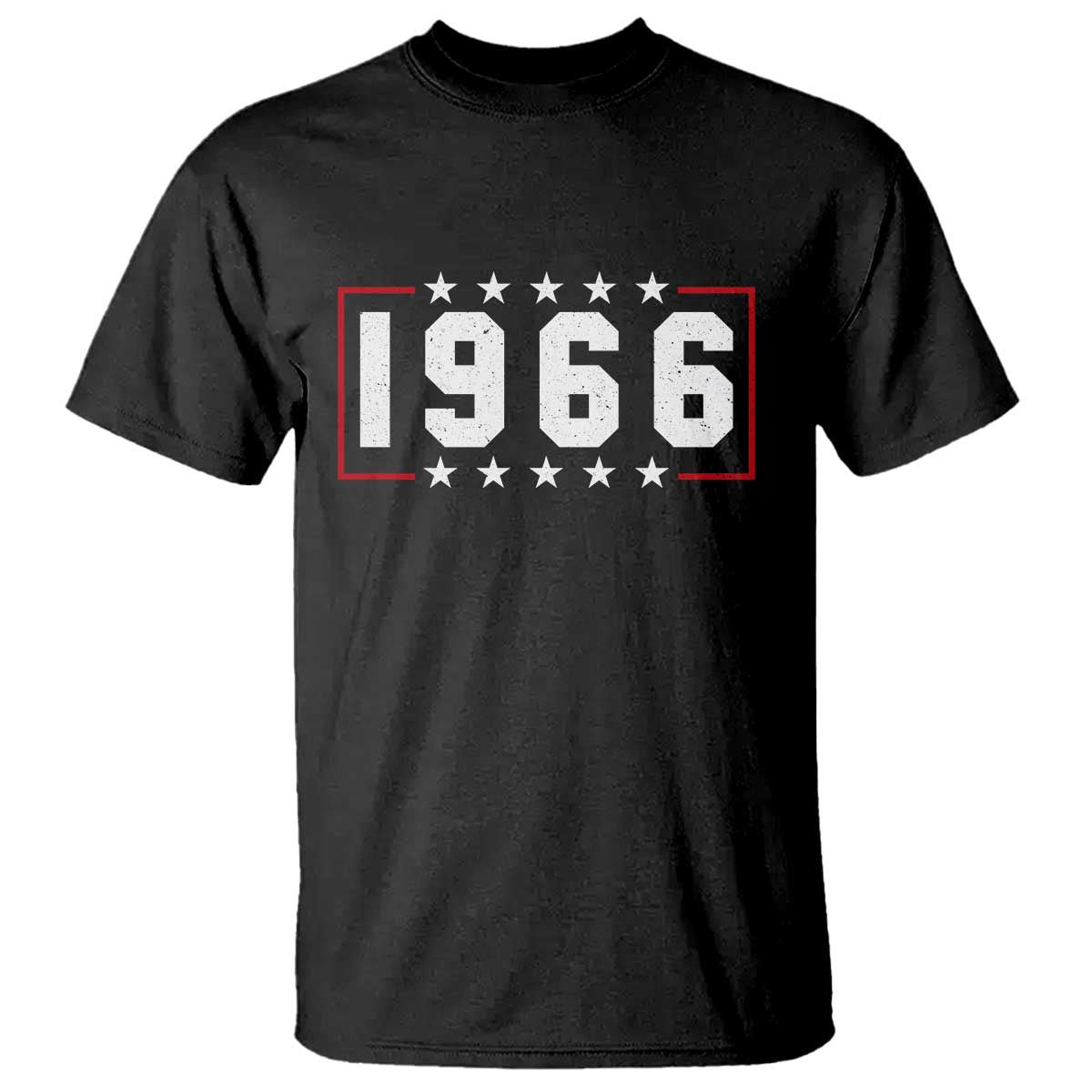60th Birthday T Shirt Vintage 1966 60 Years Old Birthday Stars And Stripes
