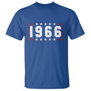 60th Birthday T Shirt Vintage 1966 60 Years Old Birthday Stars And Stripes