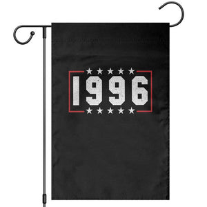 30th Birthday Garden Flag Vintage 1996 30 Years Old Birthday Stars And Stripes