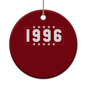 30th Birthday Ceramic Ornament Vintage 1996 30 Years Old Birthday Stars And Stripes