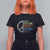 Vote Like Your Granddaughter's Rights Depend On It T Shirt For Women Boho Floral Peace Sign TS11 Black Print Your Wear