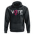 Funny Vote 2024 Hoodie Cat Woman Sign Harris President 2024 TS11 Black Print Your Wear