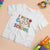 I Put The Cool In School T Shirt For Kid First Day Of School Apple Glasses Pencil TS11 White Print Your Wear