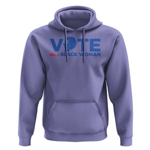 Vote Like A Black Women Hoodie Afro Hair Black Votes TS11 Violet Print Your Wear