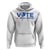 Vote Like A Black Women Hoodie Afro Hair Black Votes TS11 White Print Your Wear