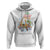 Wild About Learning Hoodie Back To School Zoo Animals Student Rainbow TS11 White Print Your Wear