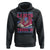 Madam Harris Hoodie Wear Your Shoes Ladies There's Glass Everywhere TS11 Black Print Your Wear