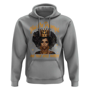 Harris 2024 Hoodie You Are Powerful And Your Voice Matters Afro Girl TS11 Sport Gray Print Your Wear