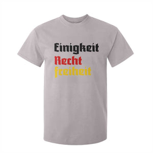 German Heritage T Shirt For Kid Einigkeit Recht Freiheit Germany Flag TS11 Ice Gray Print Your Wear