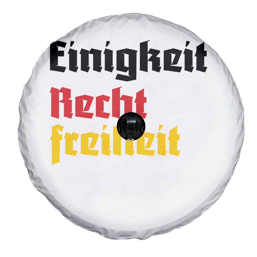 German Heritage Spare Tire Cover Einigkeit Recht Freiheit Germany Flag TS11 Print Your Wear