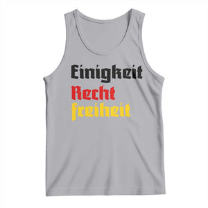 German Heritage Tank Top Einigkeit Recht Freiheit Germany Flag TS11 Athletic Heather Print Your Wear