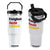 German Heritage Flip Straw Tumbler Einigkeit Recht Freiheit Germany Flag TS11 One Size: 30 oz White Print Your Wear