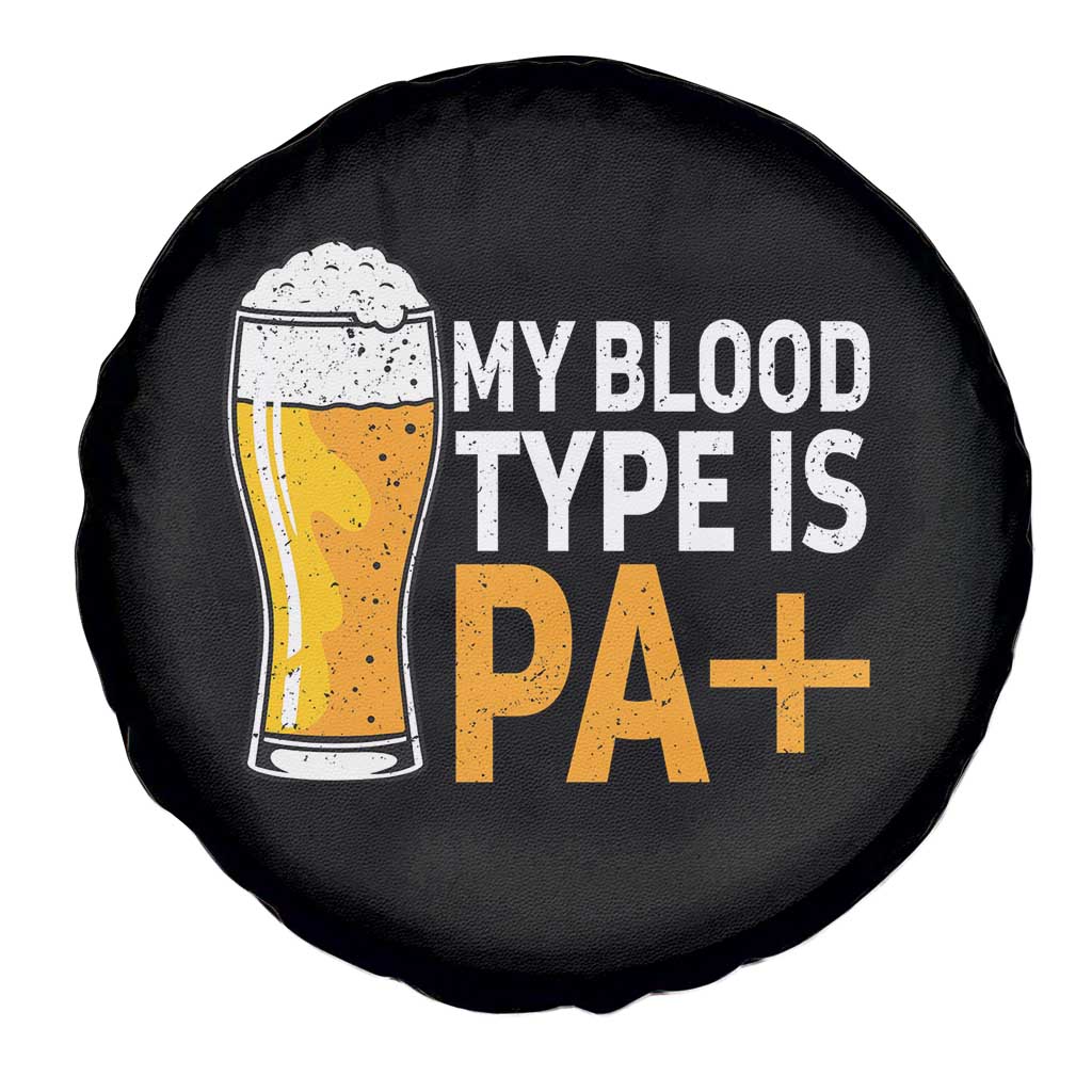Funny My Blood Type Is IPA Spare Tire Cover IPA Beer Drinking TS11 Print Your Wear