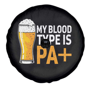 Funny My Blood Type Is IPA Spare Tire Cover IPA Beer Drinking TS11 Print Your Wear