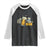 Funny This Guy Needs A Beer Raglan Shirt Beer Drinking Skeleton Hand - Print Your Wear