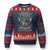 Never Underestimate An Old Man Who Has Native Blood Ugly Christmas Sweater Native American Warrior - Print Your Wear