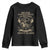 Never Underestimate An Old Man Who Has Native Blood Youth Sweatshirt Native American Warrior TS11 Black Print Your Wear