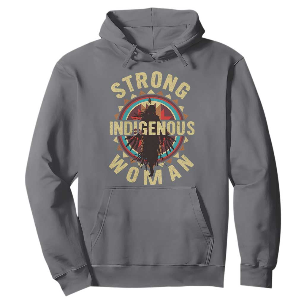 Strong Indigenous Woman Empowerment Hoodie Native American TS11 Charcoal Print Your Wear