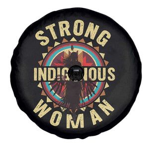 Strong Indigenous Woman Empowerment Spare Tire Cover Native American TS11 Print Your Wear