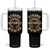 Strong Indigenous Woman Empowerment Tumbler With Handle Native American TS11 One Size: 40 oz Black Print Your Wear
