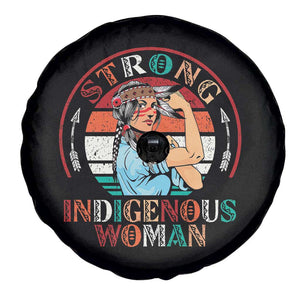 Strong Indigenous Woman MMIW Awareness Spare Tire Cover Native American TS11 Print Your Wear