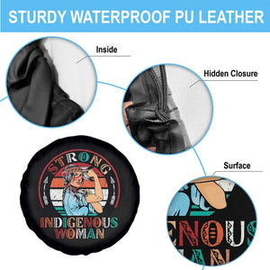 Strong Indigenous Woman MMIW Awareness Spare Tire Cover Native American TS11 Print Your Wear