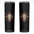 Native American Longhorn Bull Skull Tribal Arrows Skinny Tumbler TS11 Black Print Your Wear