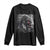 Native American Indian Chief Skull Headdress Crow Long Sleeve Shirt TS11 Black Print Your Wear