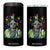 Funny Sitting Bull 90s Nostalgia Pop Art 4 in 1 Can Cooler Tumbler Retro Native American Chief TS11 One Size: 16 oz Black Print Your Wear