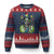 Funny Sitting Bull 90s Nostalgia Pop Art Ugly Christmas Sweater Retro Native American Chief - Print Your Wear