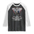 I Am Navy Veteran Raglan Shirt I Served I Sacrificed I have Anger Issues Bald Eagle USA Flag TS11 Black White Print Your Wear