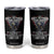 I Am Navy Veteran Tumbler Cup I Served I Sacrificed I have Anger Issues Bald Eagle USA Flag TS11 Black Print Your Wear
