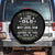 I Am A Grumpy Old Veteran My Level Of Sarcasm Depends On Your Level Of Stupidity Spare Tire Cover TS11 No hole Black Print Your Wear