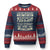I Never Dreamed That One Day Id Become A Grumpy Old Veteran But Here I Am Killing It Ugly Christmas Sweater - Print Your Wear