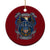 US Navy Veteran Service Honor Sacrifice Ceramic Ornament Vintage Bald Eagle American Flag Anchor - Print Your Wear