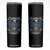 US Navy Veteran Service Honor Sacrifice Skinny Tumbler Vintage Bald Eagle American Flag Anchor TS11 Black Print Your Wear