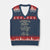 American Legendary Motorcycle Indian Chief V-Neck Knit Sweater Vest Classic And Vintage Bikers Club - Print Your Wear
