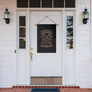 American Legendary Motorcycle Indian Biker Club Garden Flag Vintage Native American Skull Chief TS11 Print Your Wear