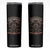 American Legendary Motorcycle Indian Biker Club Skinny Tumbler Vintage Native American Skull Chief TS11 Black Print Your Wear
