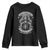 Never Underestimate An Old Man Who Has Native Blood And Motorcycle Youth Sweatshirt Native American Biker TS11 Black Print Your Wear