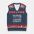 Native American Weapon Celebrate Diversity V-Neck Knit Sweater Vest Indigenous Pride - Print Your Wear