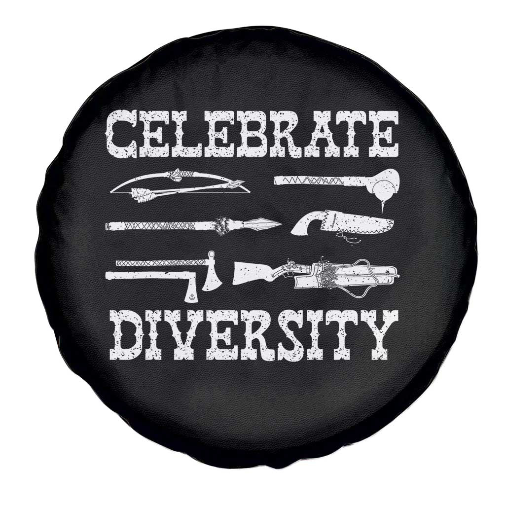 Native American Weapon Celebrate Diversity Spare Tire Cover Indigenous Pride TS11 Print Your Wear